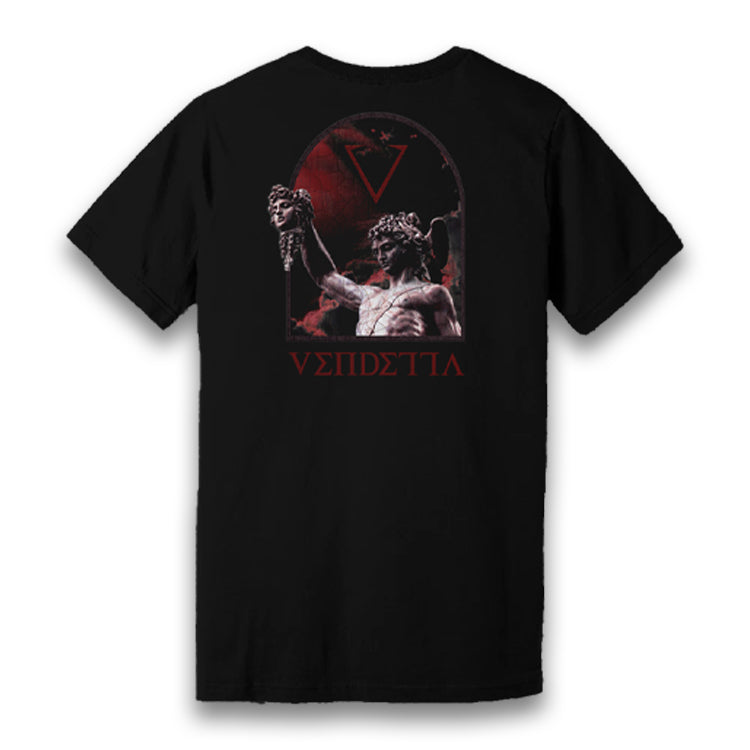 Vendetta Inc. Ready To War 1080 - Maglietta Uomo Girocollo Con Stampa Retro