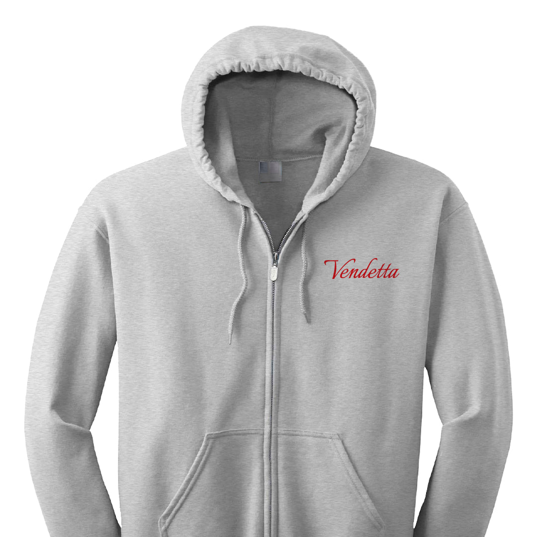Script Zip Hoodie